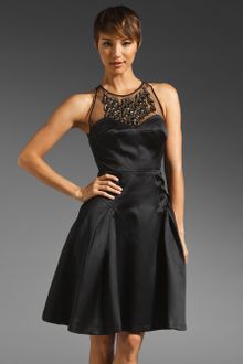 Milly Runway Aviana Beaded Dress - Lyst