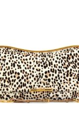 Miu Miu Animal Print Haircalf Shoulder Bag