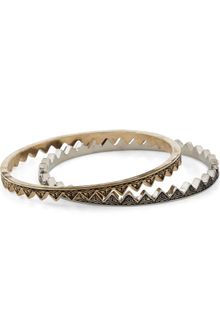 ModCloth On Jagged Edge Bracelet - Lyst