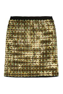 Proenza Schouler Embellished Jersey Mini Skirt - Lyst