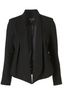 Topshop Seam Front Waterfall Jacket - Lyst