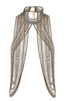 Topshop Maximum High Neck Necklace - Lyst
