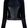 Alexander Wang Lamb Skin Jacket in Black - Lyst