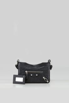 Balenciaga Giant 12 Nickel Hip Bag Black - Lyst