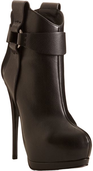 Giuseppe Zanotti Harness Strap Platform Ankle Boot - Lyst