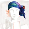 Hermes Camails Scarf in Blue - Lyst