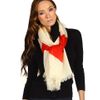 Kate Spade Abstract Signature Logo Bow Scarf in Beige (m) - Lyst
