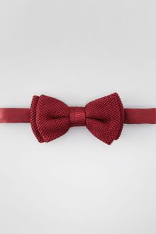 Lanvin Textured Silk Bow Tie Burgundy - Lyst