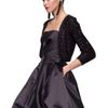 Oscar De La Renta Silk Sequin Bolero in Black - Lyst