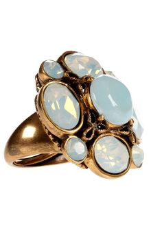 Oscar de la Renta Multiple Stone Ring - Lyst