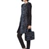 Oscar De La Renta Textured Boucle Jacquard Coat in Blue (nile) - Lyst