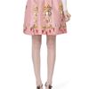 Oscar De La Renta Skirt in Pink (rose) - Lyst