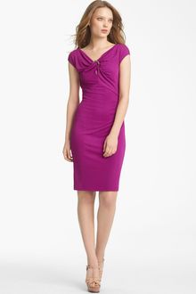 Roberto Cavalli Cap Sleeve Jersey Dress - Lyst