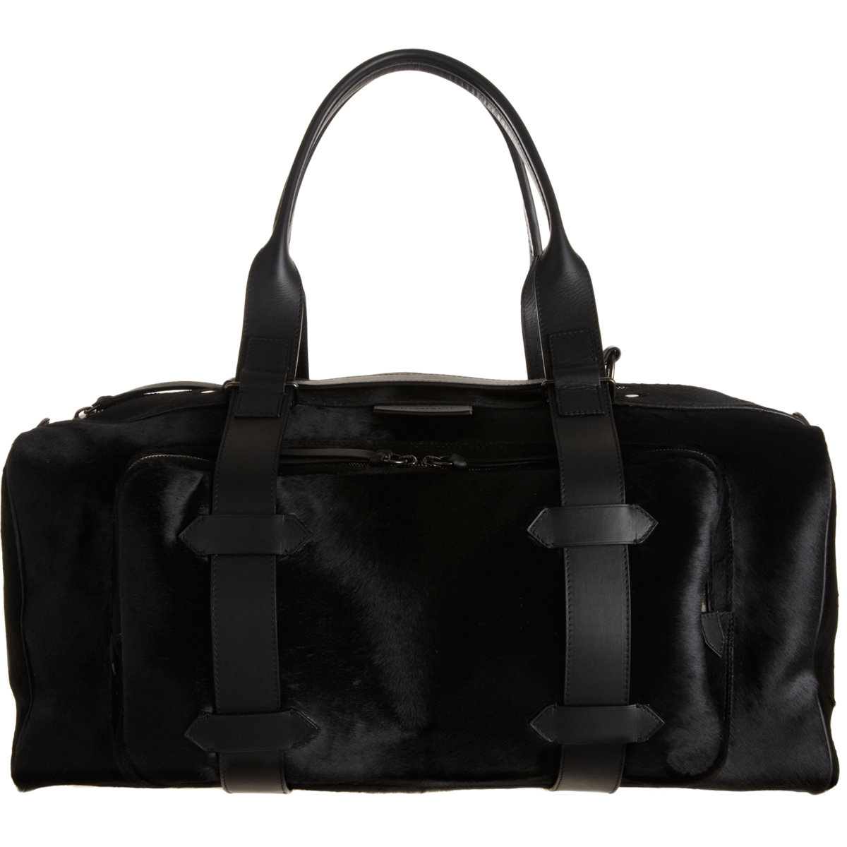 Givenchy Ponyhair Duffel Bag in Black for Men Lyst