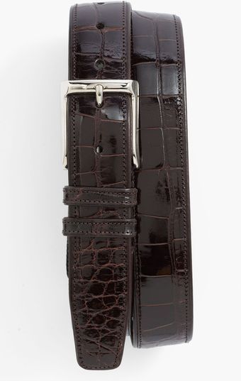 Mezlan Alligator Belt - Lyst