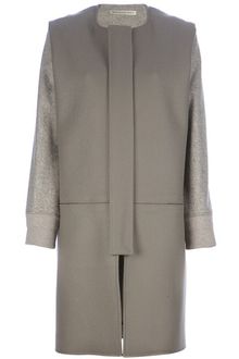 Balenciaga Collarless Coat - Lyst