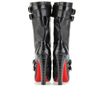 Christian Louboutin Loubi Bike 140 Snakeskindetailed Leather Boots in Red - Lyst