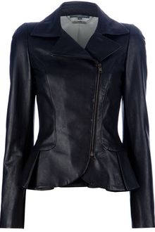 Alexander McQueen Peplum Jacket - Lyst