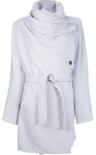 Ann Demeulemeester Mac Coat - Lyst