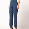 Asos Collection Trouser with Elastic Cuff in Blue (teal) - Lyst