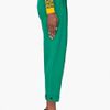 Kenzo  Peached Twill Pants in Green - Lyst