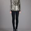 Michael Kors Sequin Top in Silver - Lyst