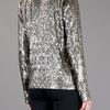 Michael Kors Sequin Top in Silver - Lyst