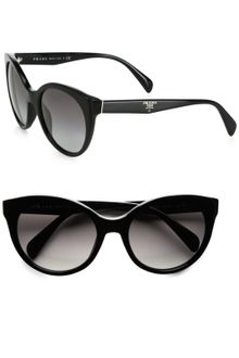 Prada Oversized Catseye Sunglasses - Lyst