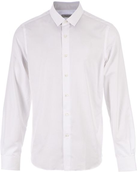 Valentino Classic Formal Shirt in White for Men - Lyst