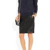 Acne Charlotte Quilted Merino Wool Sweater in Blue - Lyst