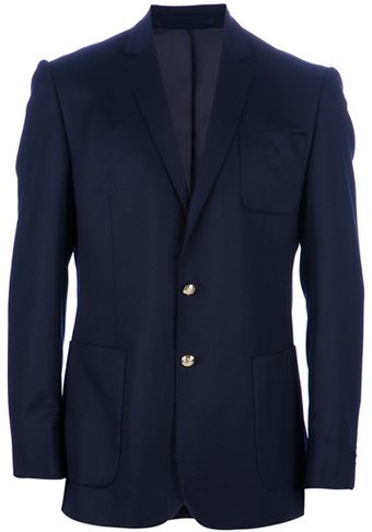 Aquascutum Double Button Blazer - Lyst