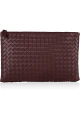 Bottega Veneta Intrecciato Leather Pouch