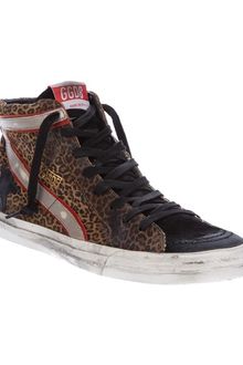 Golden Goose Deluxe Brand Slide Hitop - Lyst
