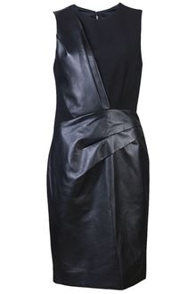 J. Mendel Wrap Front Dress - Lyst
