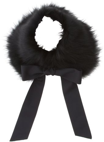 Lanvin Fur Collar - Lyst