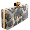 Marchesa Python Rectangular Box Clutch in Animal (tiger) - Lyst