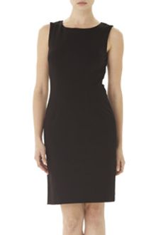 Michael Stars Ponte Fitted Dress with Back Drape - Lyst