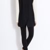 Tibi Knit Cashmere Combo Coat in Black - Lyst