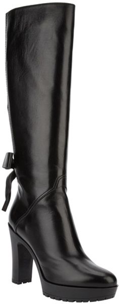 Valentino Valentino Anap01 0no Nero Leather - Lyst