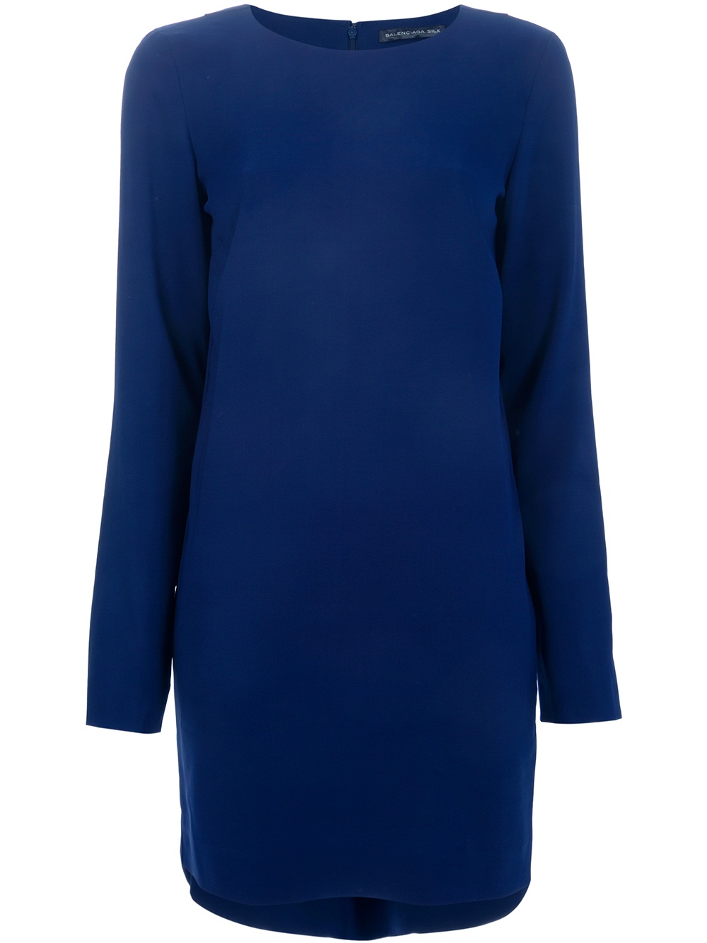 balenciaga blue dress