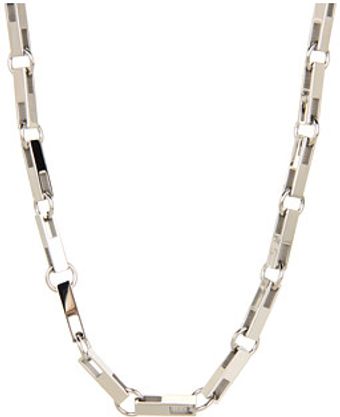 Breil Chain Rectangle Shape Necklace - Lyst