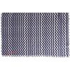 David Szeto Ikat Zig Zag Square Scarf in Blue (navy) - Lyst