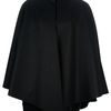 Gucci Cape with A Funnel Neck in Black - Lyst