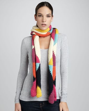Kate Spade Argyle Scarf - Lyst