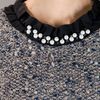 Lanvin Embellished Dress in Blue - Lyst