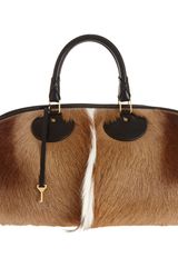 Proenza Schouler Akira Gazelle Bowler Bag