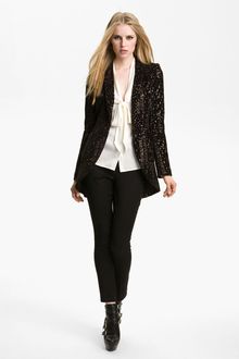 Rachel Zoe Kenny Jacquard Cutaway Jacket - Lyst