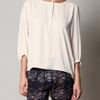 Rag & Bone Magarastra Silky Shirt in Beige (cream) - Lyst