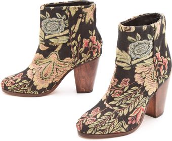 Rag & Bone Betty Laceup High Heel Platform Bootie - Lyst