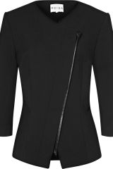 Reiss Asymmetric Collarless Jacket